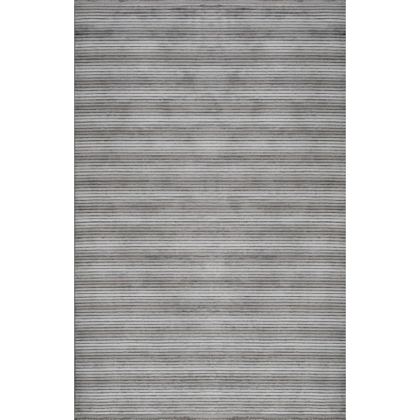 Luxess Cool Koleksiyonu Pamuklu Klim Dokuma Dekoratif Halı 402 Gri