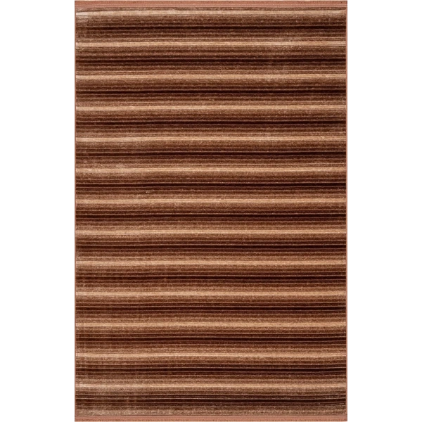 Luxess Cool Koleksiyonu Pamuklu Klim Dokuma Dekoratif Halı 402 Taba