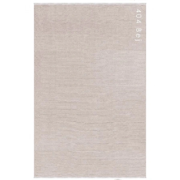 Luxess Cool Koleksiyonu Pamuklu Klim Dokuma Dekoratif Halı 404 Bej