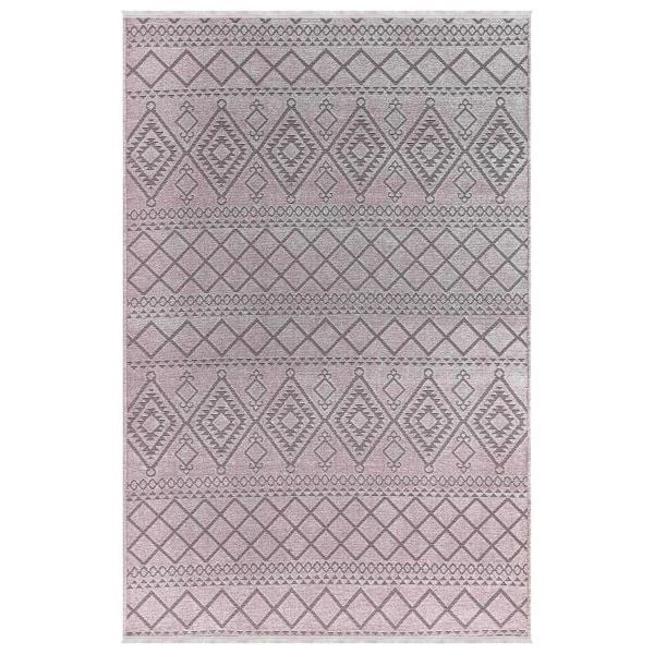 Luxess Cool Koleksiyonu Pamuklu Klim Dokuma Dekoratif Halı 405 Vizon