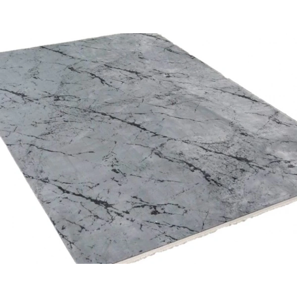 Luxess Cotton Koleksiyonu Düz Sade Dokuma Halı 1075 Gri