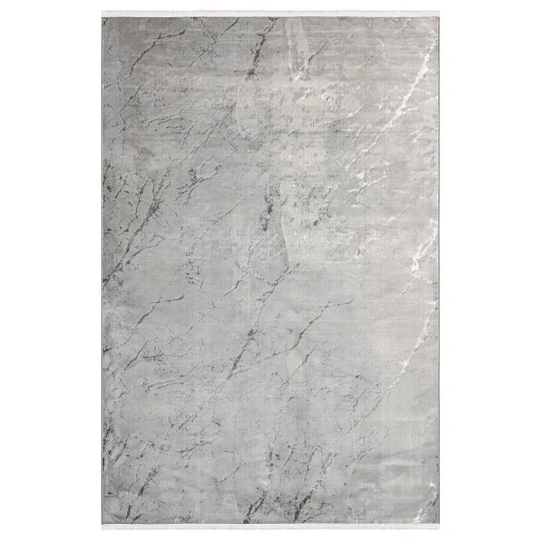 Luxess Cotton Koleksiyonu Düz Sade Dokuma Halı 1075 Gri