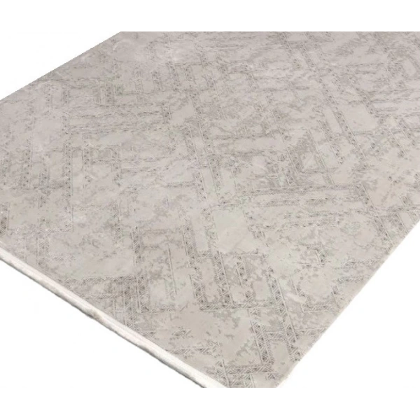 Luxess Cotton Koleksiyonu Düz Sade Dokuma Halı 1076 Gri