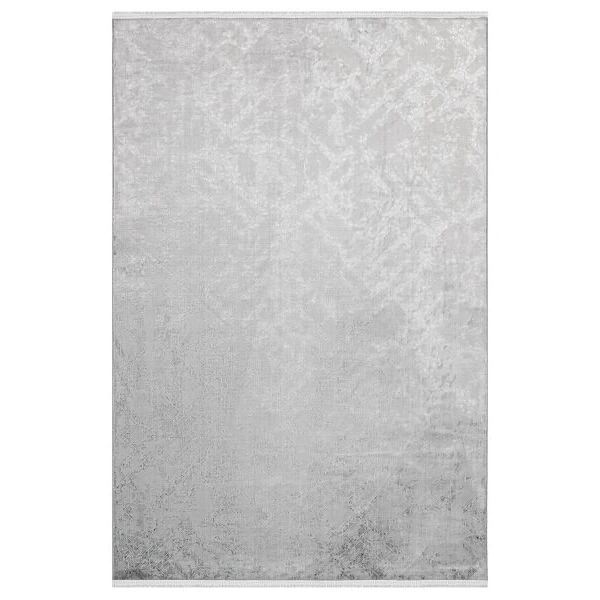 Luxess Cotton Koleksiyonu Düz Sade Dokuma Halı 1076 Gri