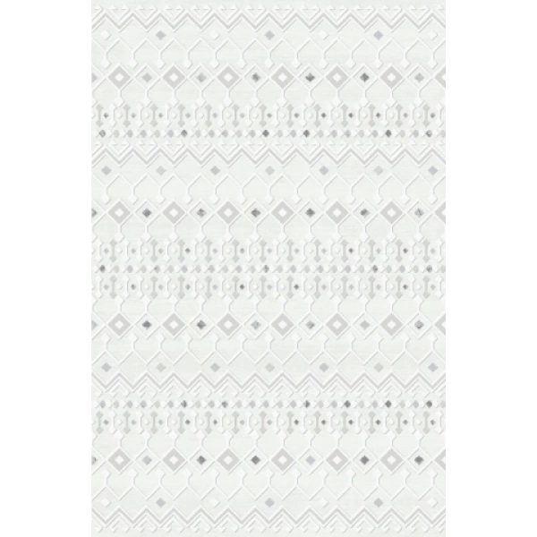 Luxess Dekor Koleksiyonu %100 Akrilik Dokuma Halı 1056 Gri