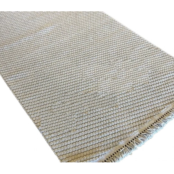 Luxess Dizayn Koleksiyonu Dekoratif Saçaklı Halı 1063 Gri