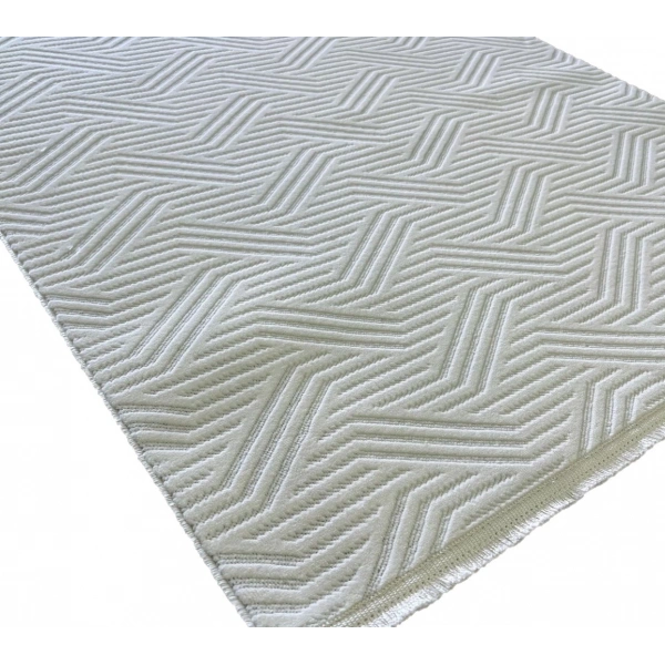 Luxess Markizz Koleksiyonu Düz Sade Dokuma Halı 1092 Krem