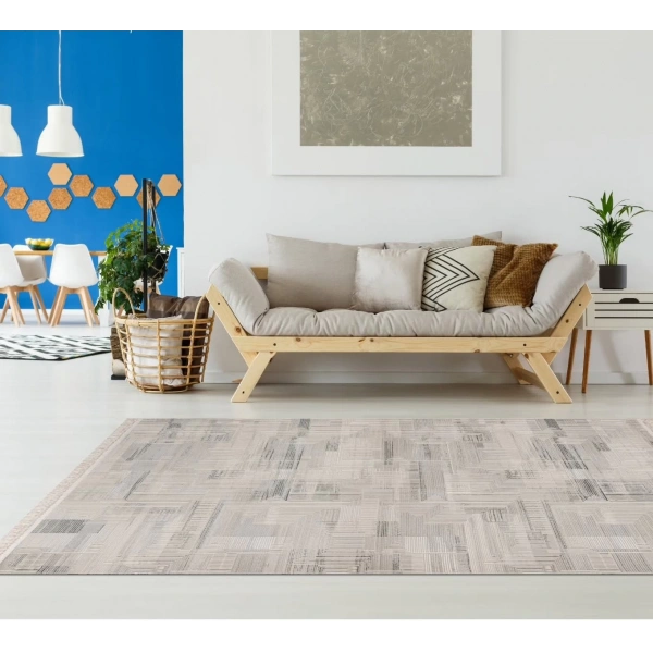 Luxess Piraye Koleksiyonu %100 Akrilik Dokuma Halı 1083 Gri