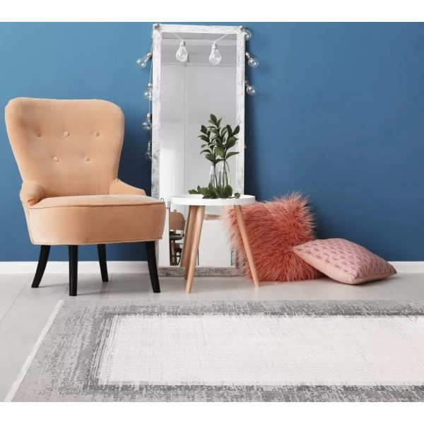 Luxess Valeria Koleksiyonu %100 Akrilik Dokuma Halı 1072 Gri