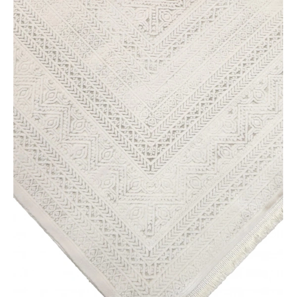 Luxess Valeria Koleksiyonu %100 Akrilik Dokuma Halı 1074 Krem