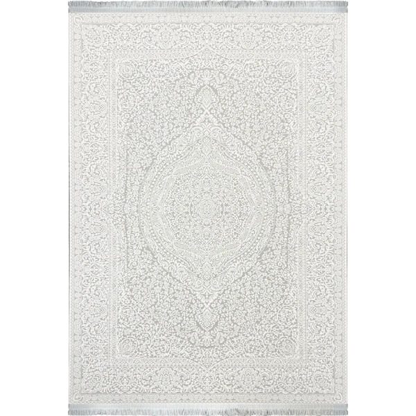 Pera Koleksiyonu %100 Akrilik Dokuma Lüks Saçaklı Halı 4504 Krem