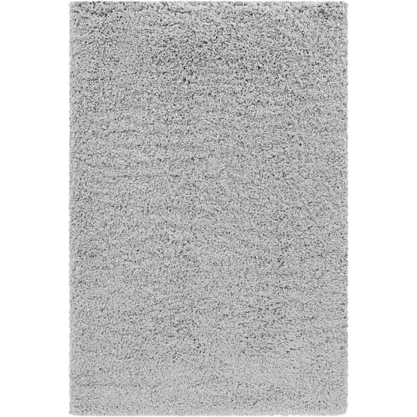Puffy Koleksiyonu Shaggy Uzun Tüylü Halı 4002 Gri