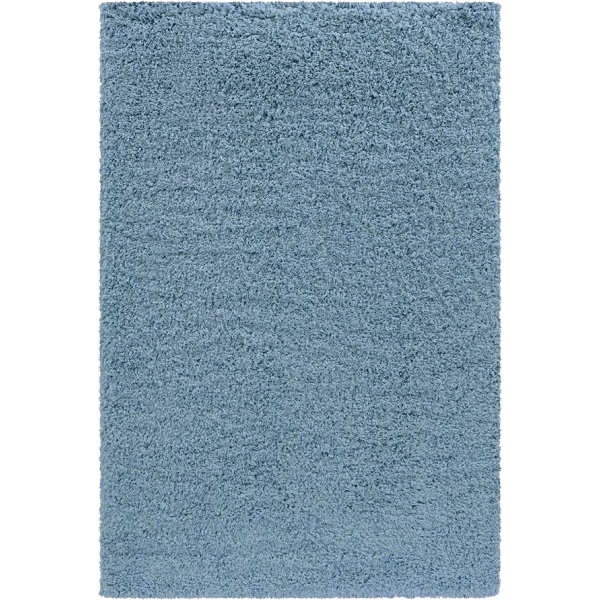 Puffy Koleksiyonu Shaggy Uzun Tüylü Halı 4007 Turkuaz