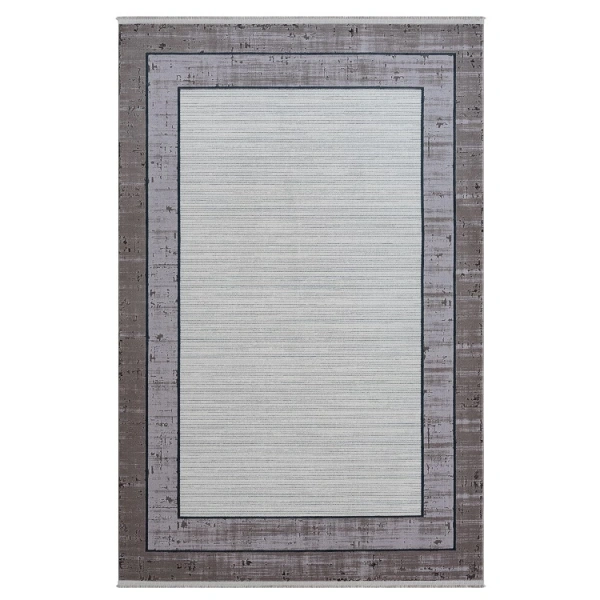 Seyran Ahlat Koleksiyonu %100 Akrilik Kalın ve sık Dokuma Halı 7053 Mavi