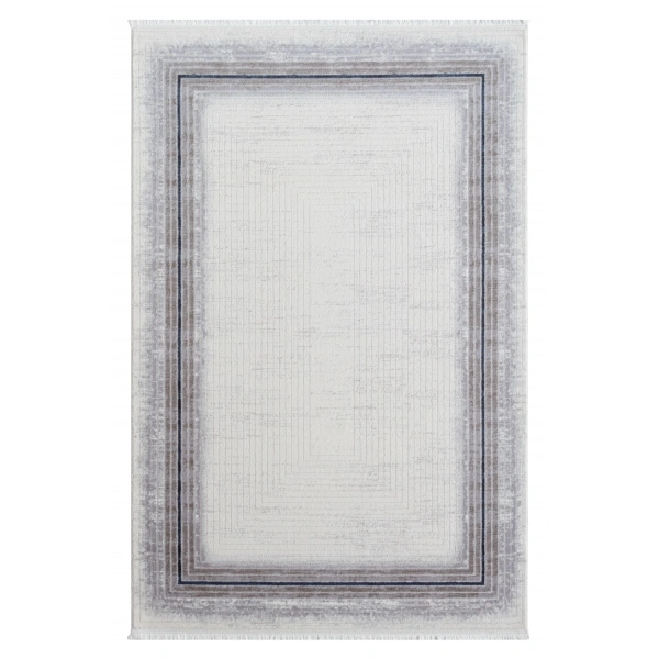 Seyran Asya Koleksiyonu %100 Akrilik Kalın Saçaklı Halı 530 Mavi