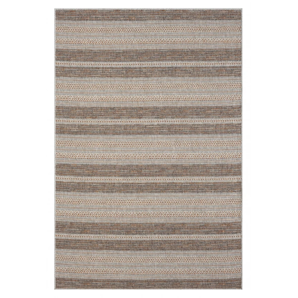 Seyran Etnik Koleksiyonu Tozumaz Dekoratif Halı 2553 Terra