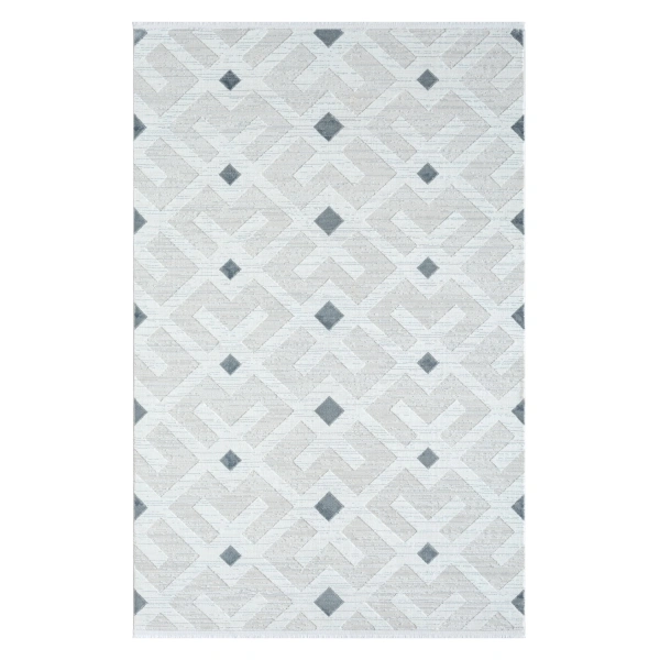 Seyran Grad Koleksiyonu Akrilik Dokuma Halı 3211 Mavi