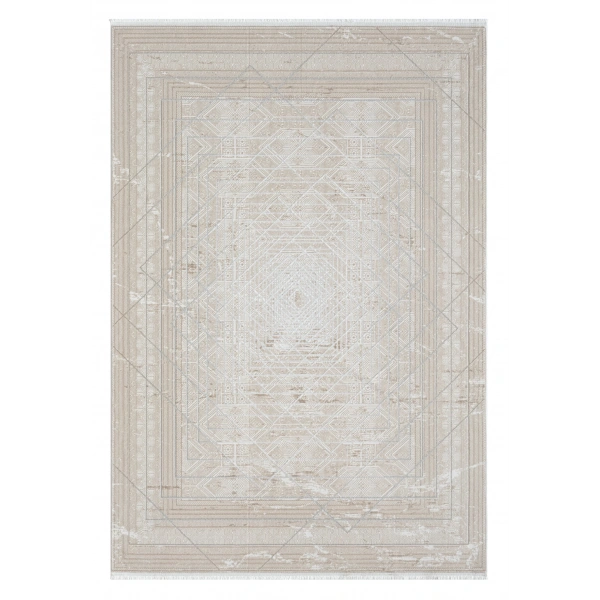 Seyran Gustoo Koleksiyonu Tozumaz Kolay Temizlenir Halı 906 Vizon