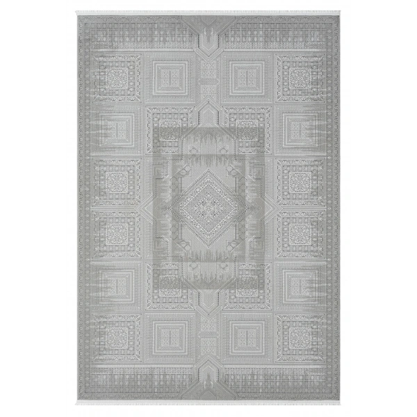 Seyran Gustoo Koleksiyonu Tozumaz Kolay Temizlenir Halı 907 Antrasit