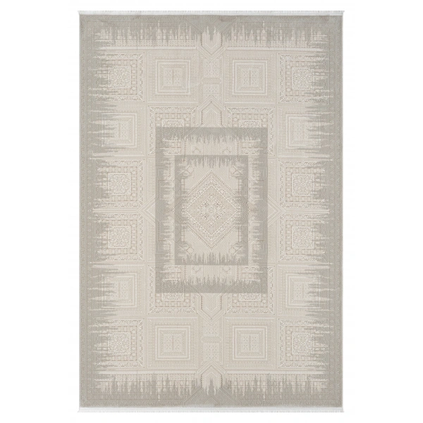 Seyran Gustoo Koleksiyonu Tozumaz Kolay Temizlenir Halı 907 Bej