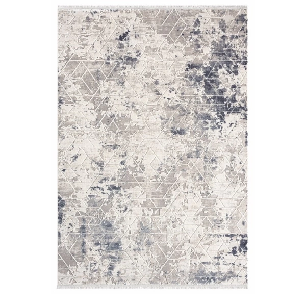 Seyran Maçka Koleksiyonu Akrilik Dokuma Halı 4001 Mavi