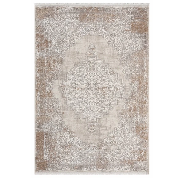 Seyran Maçka Koleksiyonu Akrilik Dokuma Halı 4002 Vizon