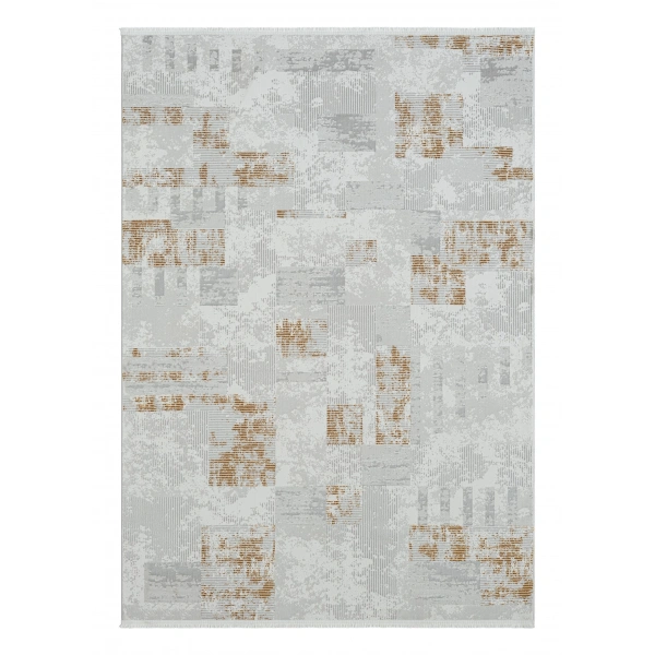 Seyran Mısra Koleksiyonu Modern Desenli Halı 5001 Gold