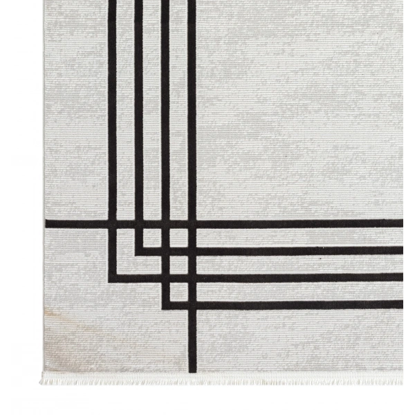 Seyran Mısra Koleksiyonu Modern Desenli Halı 5003 Kahve