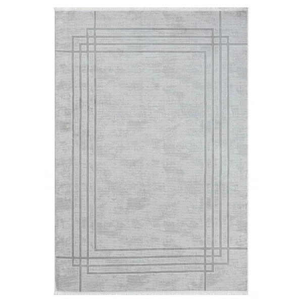 Seyran Mısra Koleksiyonu Modern Desenli Halı 5003 Krem