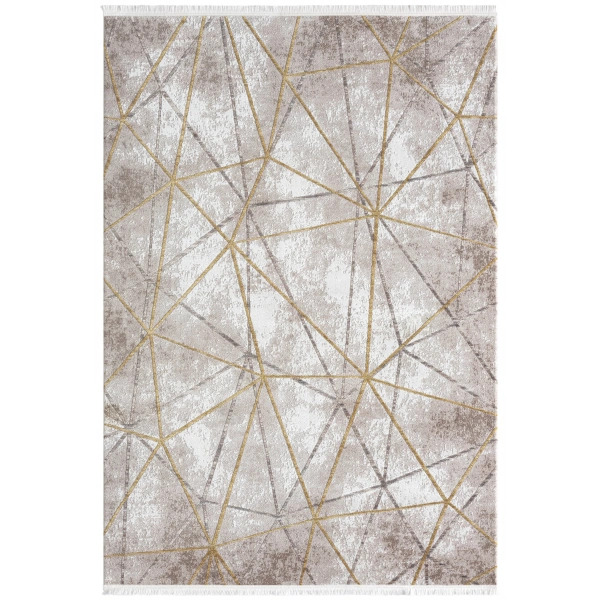 Seyran Roma Koleksiyonu Akrilik Dokuma Halı 425 Gold