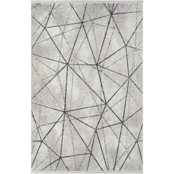 Seyran Roma Koleksiyonu Akrilik Dokuma Halı 425 Mavi