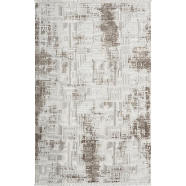 Seyran Roma Koleksiyonu Akrilik Dokuma Halı 426 Kahve