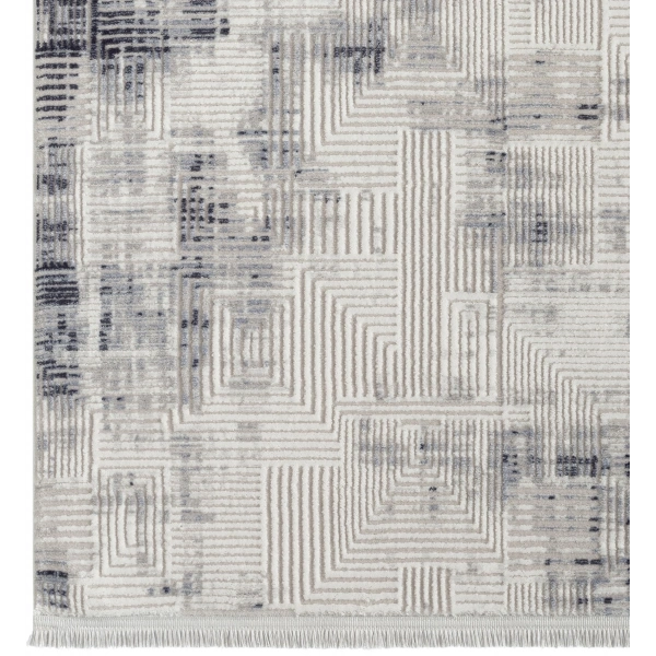 Seyran Roma Koleksiyonu Akrilik Dokuma Halı 426 Mavi