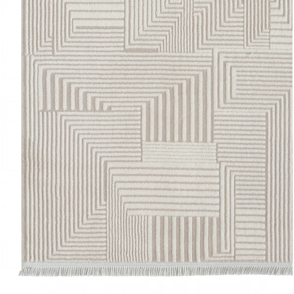 Seyran Roma Koleksiyonu Akrilik Dokuma Halı 427 Bej