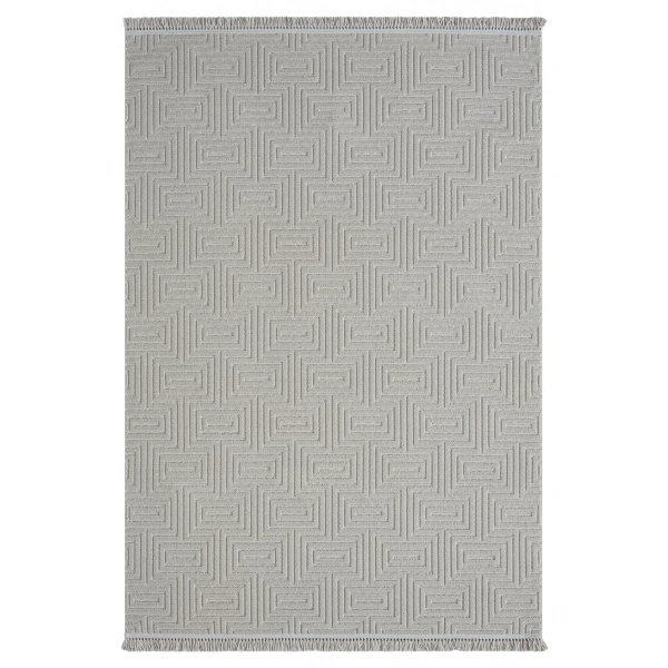 Seyran Rubby Koleksiyonu Sisal Dekoratif Halı 1550 Gri