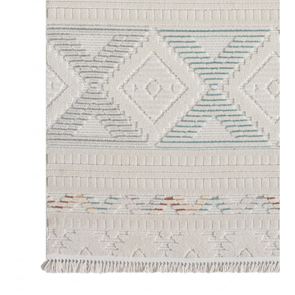 Seyran Rubby Koleksiyonu Sisal Dekoratif Halı 1551 Multi Bej