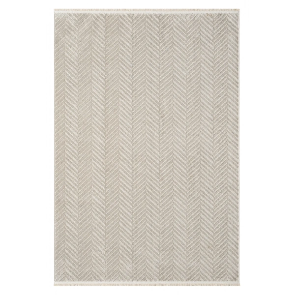 Seyran Stella Koleksiyonu Yumuşak Dokulu Halı 0201 Bej