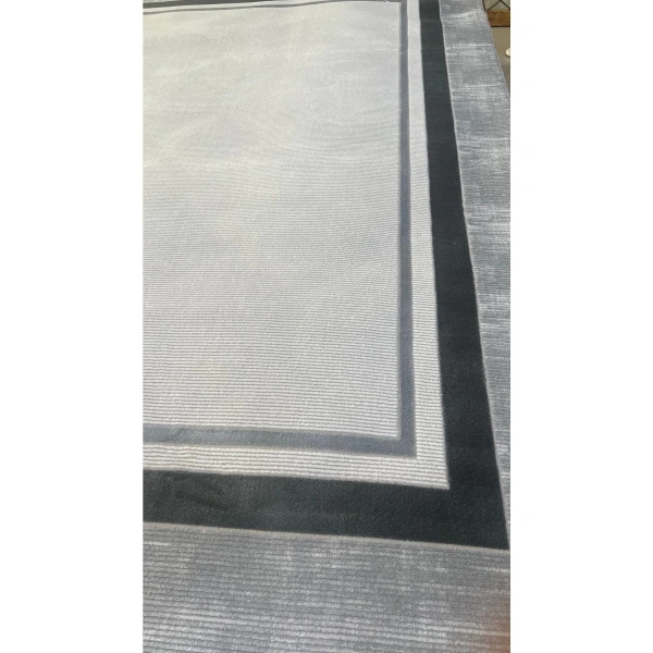 Seyran Zen Koleksiyonu Akrilik Dokuma Halı 7001 Antrasit