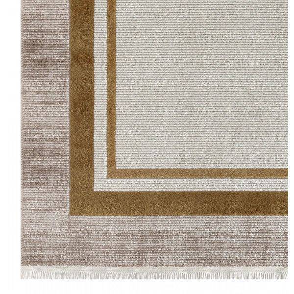 Seyran Zen Koleksiyonu Akrilik Dokuma Halı 7001 Gold