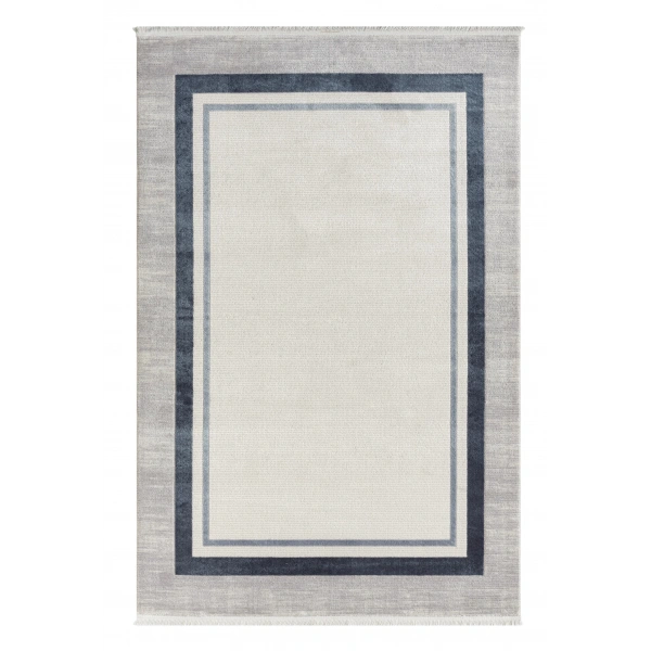 Seyran Zen Koleksiyonu Akrilik Dokuma Halı 7001 Mavi