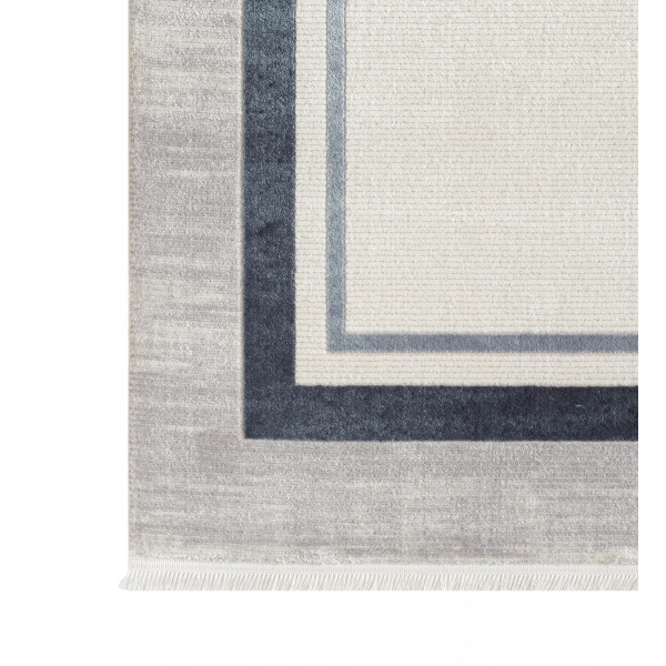 Seyran Zen Koleksiyonu Akrilik Dokuma Halı 7001 Mavi