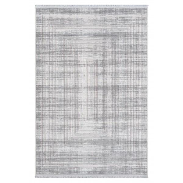 Seyran Zen Koleksiyonu Akrilik Dokuma Halı 7003 Gri