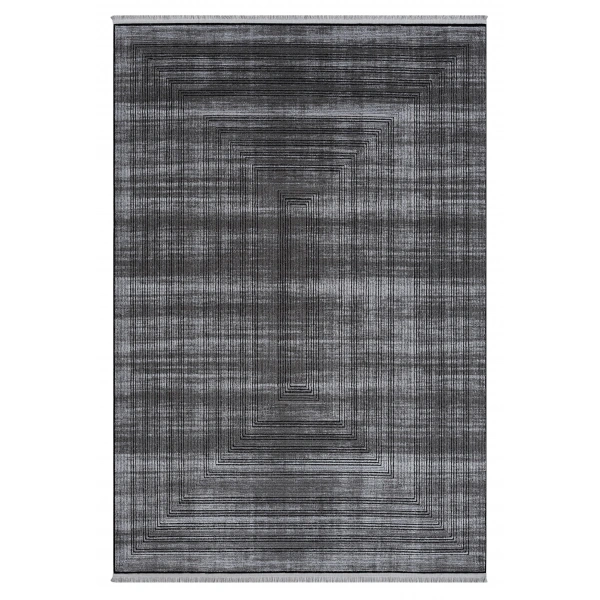 Seyran Zen Koleksiyonu Akrilik Dokuma Halı 7005 Antrasit