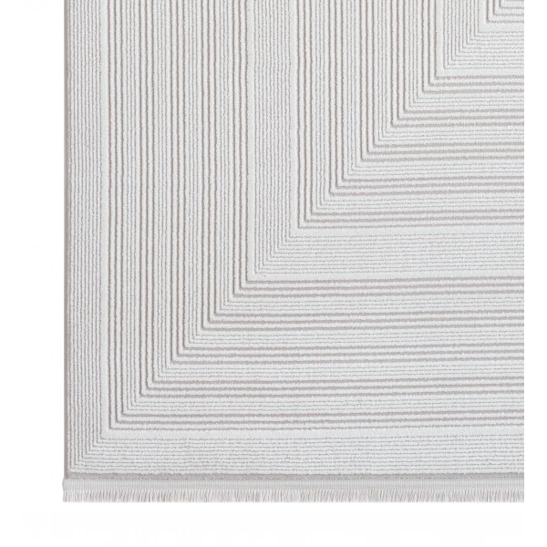 Seyran Zen Koleksiyonu Akrilik Dokuma Halı 7005 Kemik