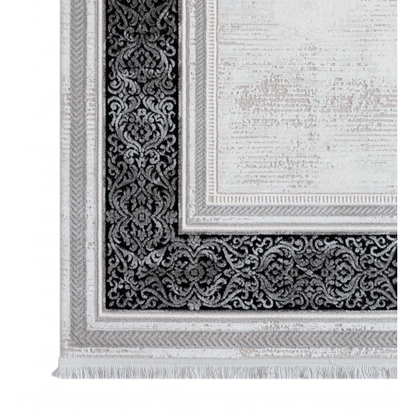 Seyran Zen Koleksiyonu Akrilik Dokuma Halı 7006 Antrasit