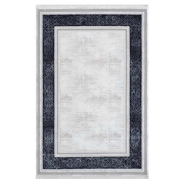 Seyran Zen Koleksiyonu Akrilik Dokuma Halı 7006 Mavi