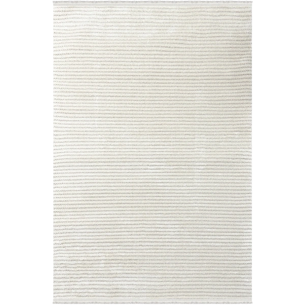 Soft  Koleksiyonu Modern Saçaklı Halı 8301 Bej