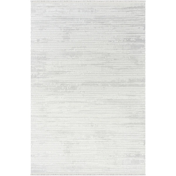 Viola Koleksiyonu Akrilik Dokuma Saçaklı Halı 3410 Gri