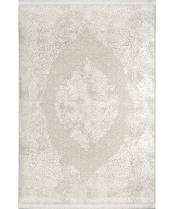 Bamboo Koleksiyonu Akrilik Dokuma Saçaklı Halı 1013 Mavi