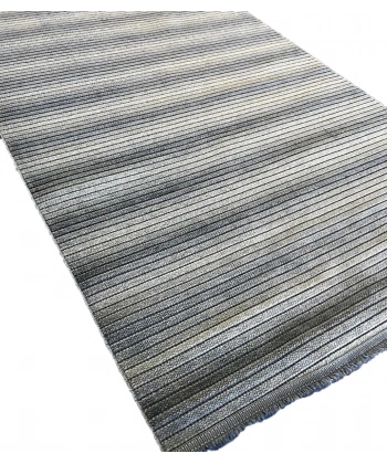 Luxess Cool Koleksiyonu Pamuklu Klim Dokuma Dekoratif Halı 402 Mavi